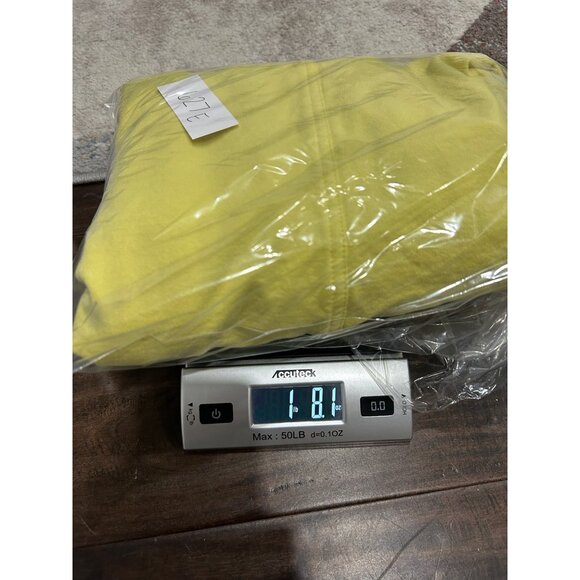 Isaac Mizrahi Live Yellow Button-Front Denim Jacket Plus Size 18W Versatile Clas - Picture 10 of 10